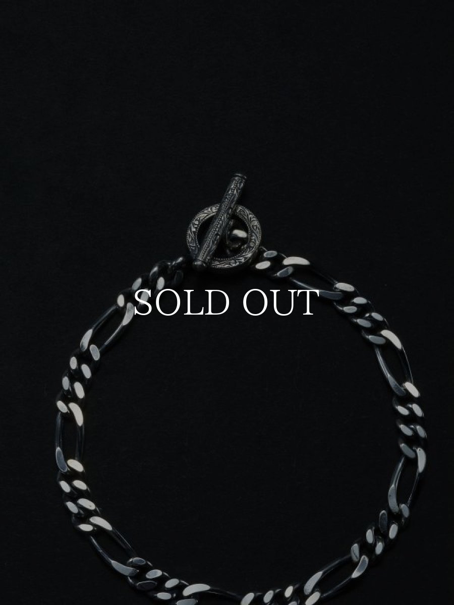 画像2: ANTIDOTE BUYERS CLUB   【再入荷】Figaro Wide Chain Bracelet (2)