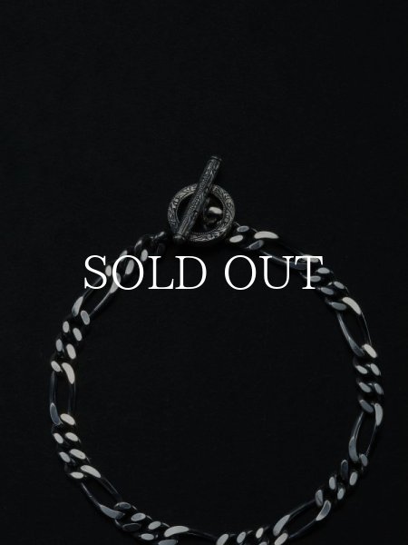 ANTIDOTE BUYERS CLUB - FIGARO WIDE CHAIN BRACELET (SILVER