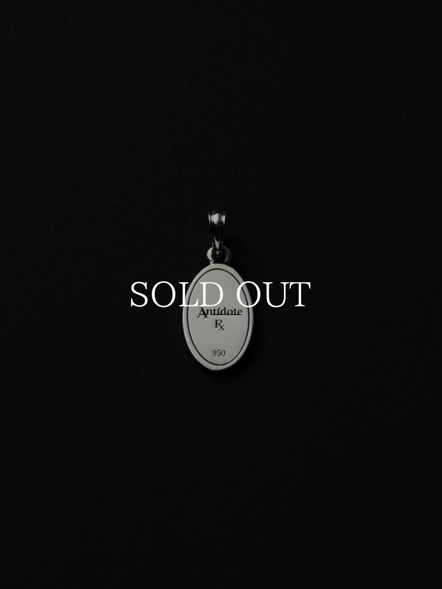 画像2: ANTIDOTE BUYERS CLUB   Engraved Plate Pendant (2)