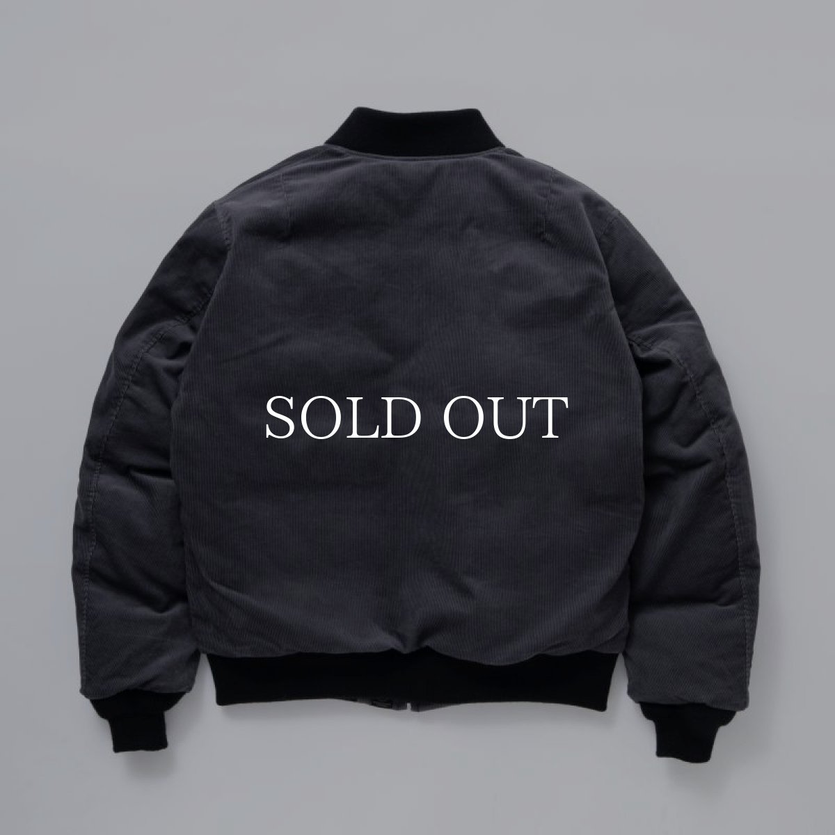 画像2: RATS  CORDUROY DOWN JACKET (2)