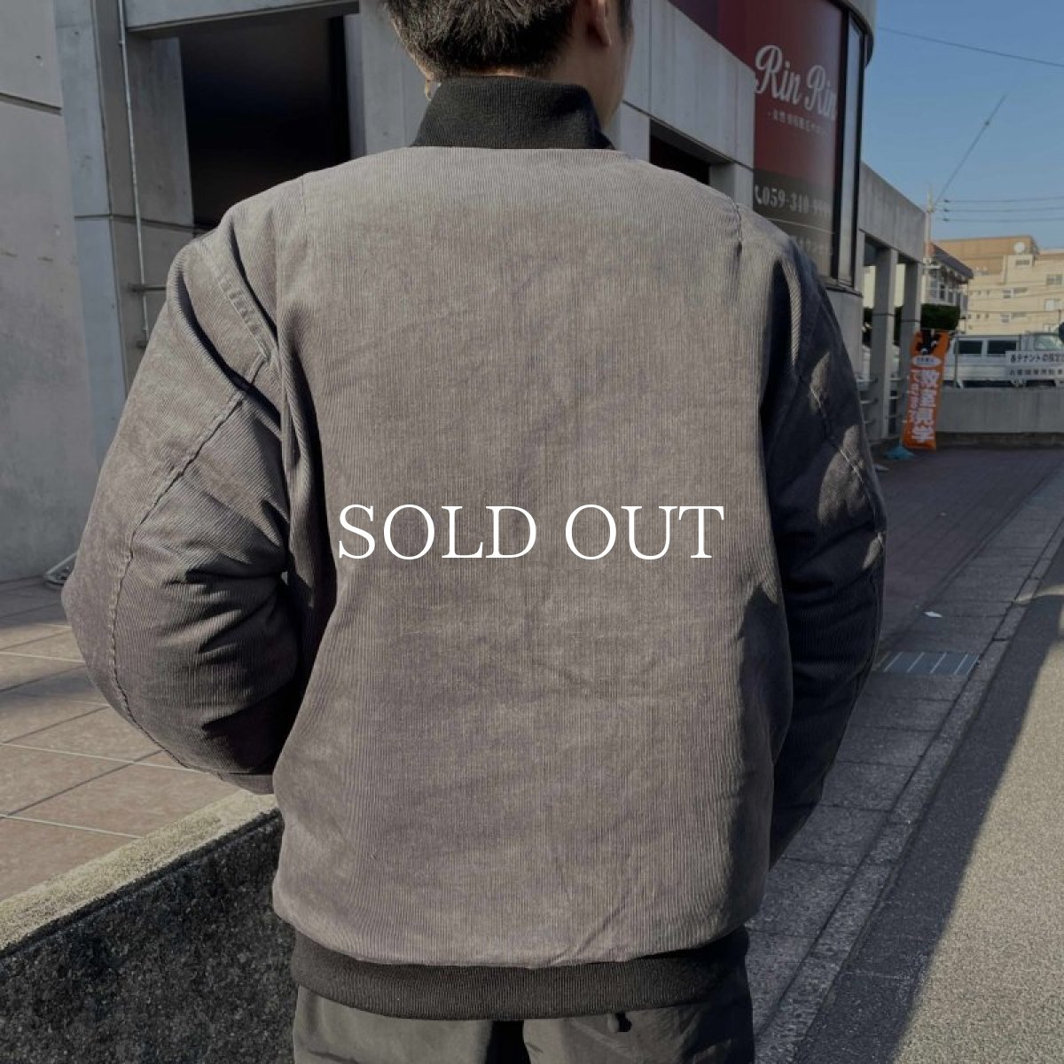 画像8: RATS  CORDUROY DOWN JACKET (8)