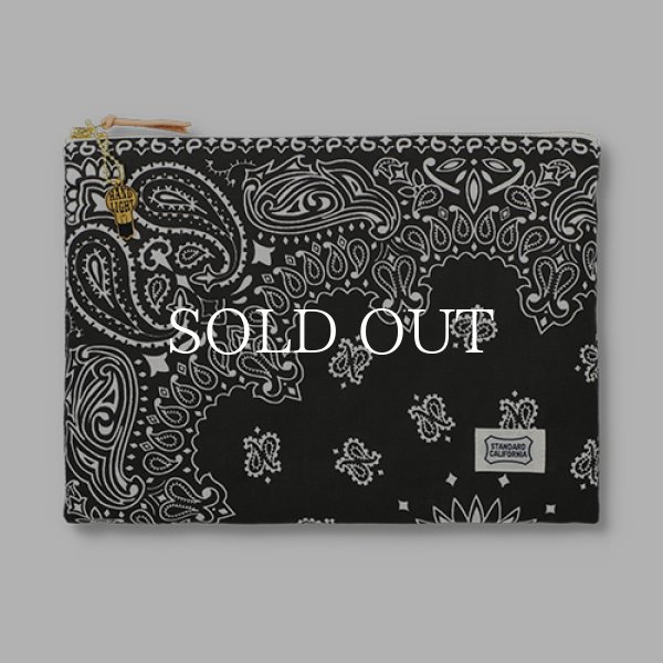 スタンダードカリフォルニア クッション HAND LIGHT STANDARD CALIFORNIA Hand Light × SD Bandana Pouch OTBNJ118