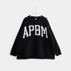 画像1: APPLEBUM  "APBM" Crew Sweater (1)