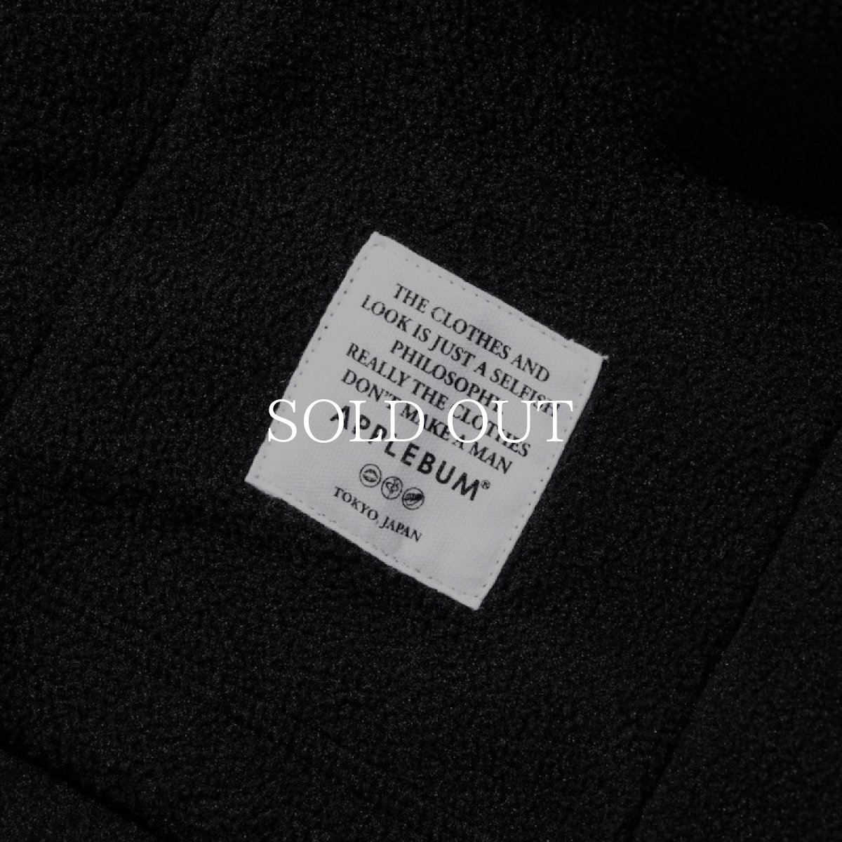 画像5: APPLEBUM  Fleece Hood (5)