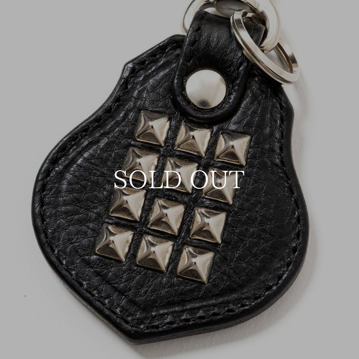 画像3: CALEE  STUDS LEATHER ASSORT KEY RING <TYPE III> A (3)