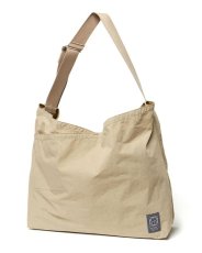 画像1: hobo  AZUMA SHOULDER BAG L COTTON NYLON RIPSTOP OVER DYED (1)