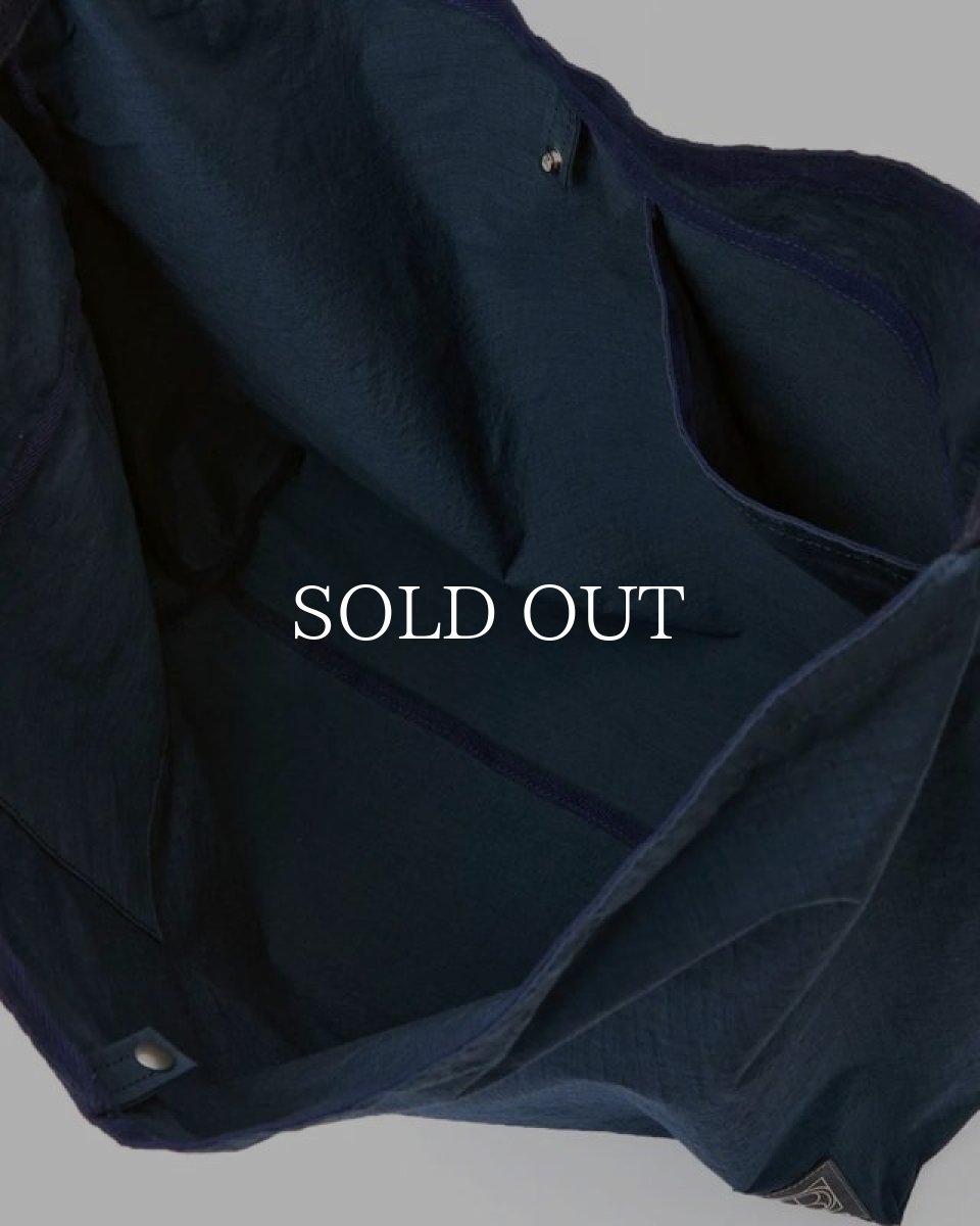 画像3: hobo  AZUMA SHOULDER BAG L COTTON NYLON RIPSTOP OVER DYED (3)