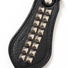 画像3: CALEE  STUDS LEATHER ASSORT KEY RING ＜TYPE III＞ B (3)