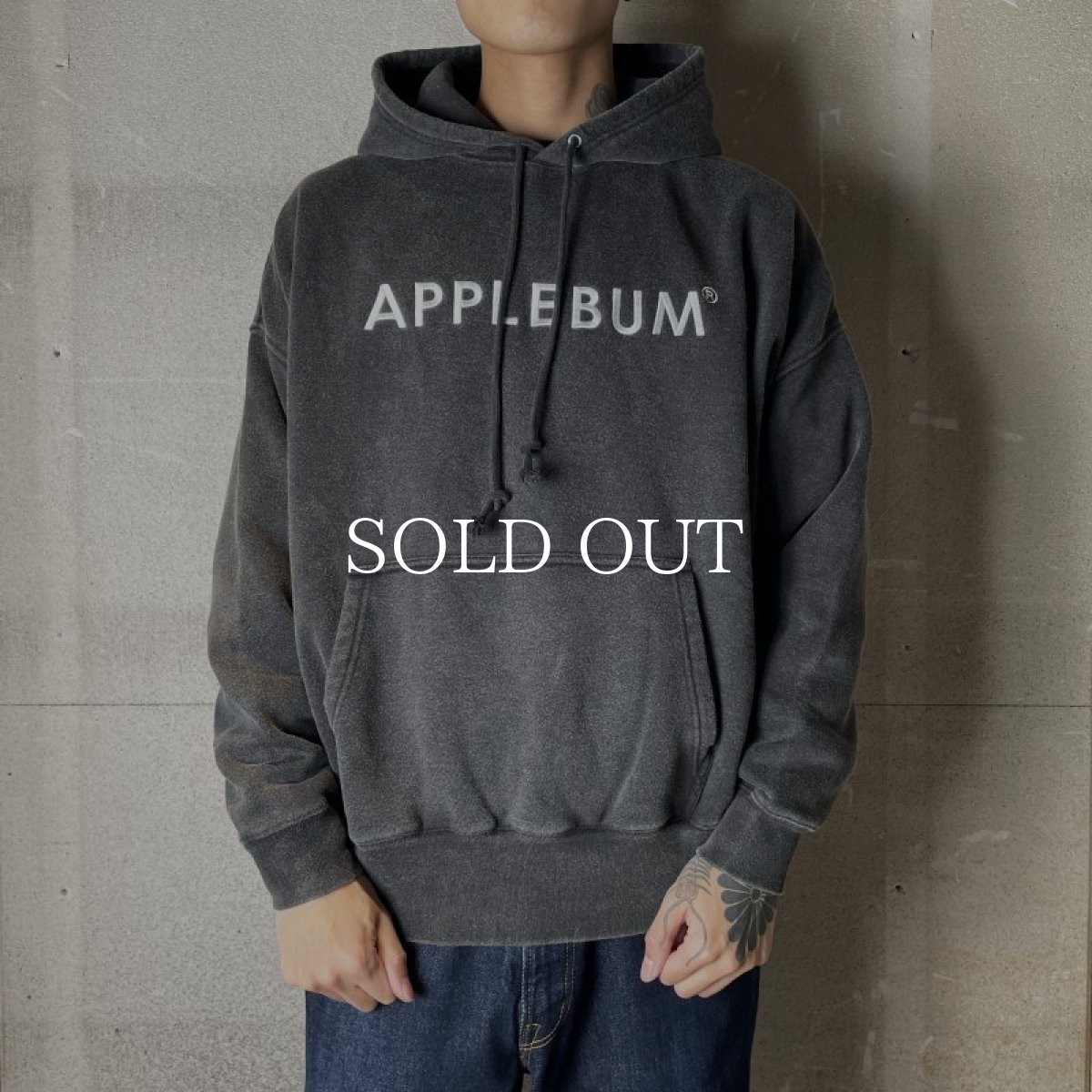 画像9: APPLEBUM  Powder Bleach Sweat Parka (9)