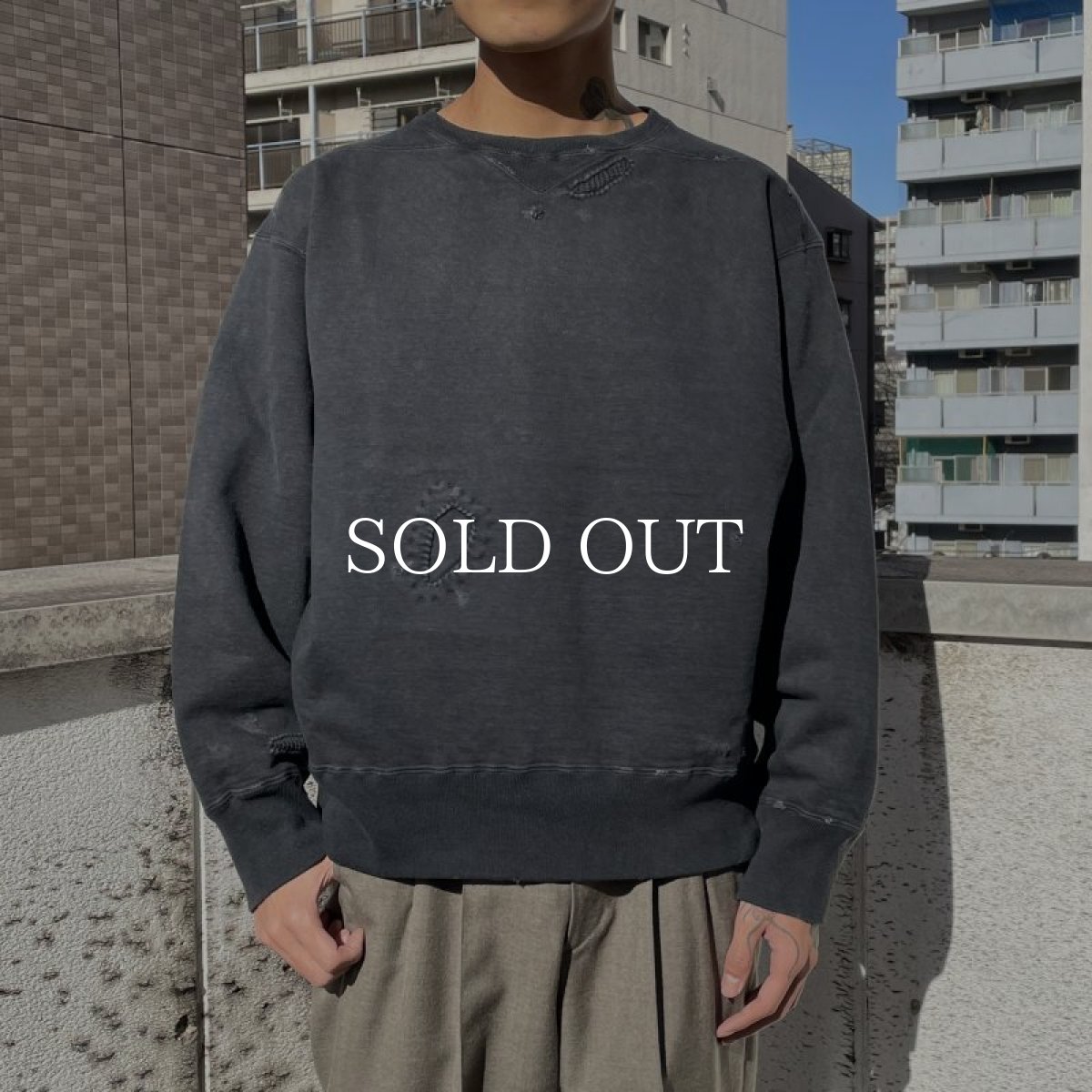 画像9: OLD JOE   RIBBED SHOULDER SPORTING SHIRTS (SCAR FACE) (9)