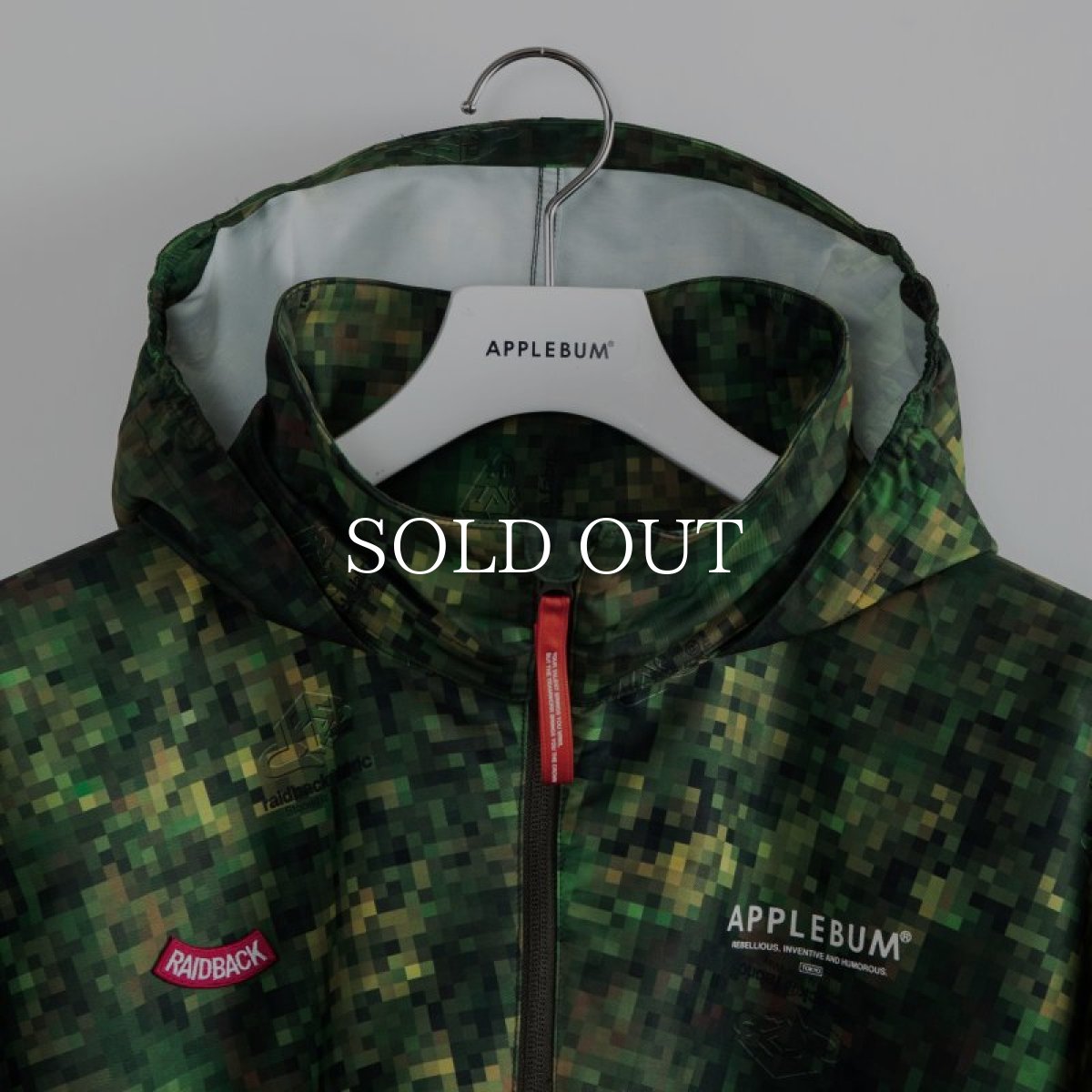 画像11: APPLEBUM  "Pixel Camo" High Tech Half Zip Anorak (11)