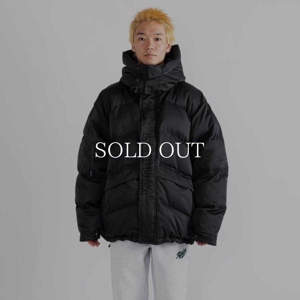 画像3: APPLEBUM  "Fat Bomber" Innercotton Hood Jacket (3)