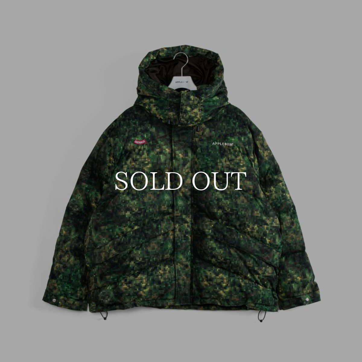 画像1: APPLEBUM  "Pixel Camo" Innercotton Hood Jacket (1)