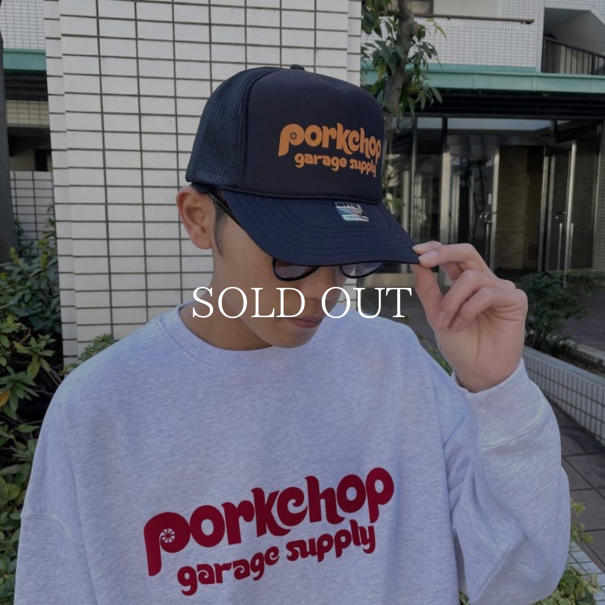 画像21: PORKCHOP GARAGE SUPPLY  WHEEL LOGO MESH CAP (21)