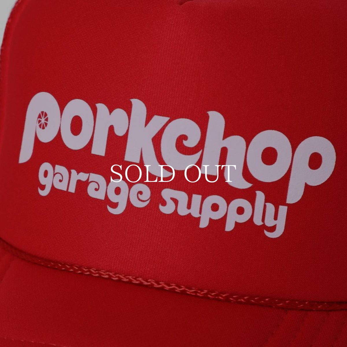 画像15: PORKCHOP GARAGE SUPPLY  WHEEL LOGO MESH CAP (15)