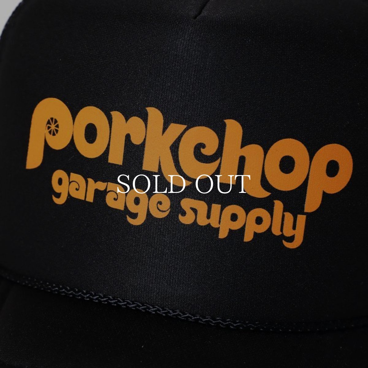 画像3: PORKCHOP GARAGE SUPPLY  WHEEL LOGO MESH CAP (3)