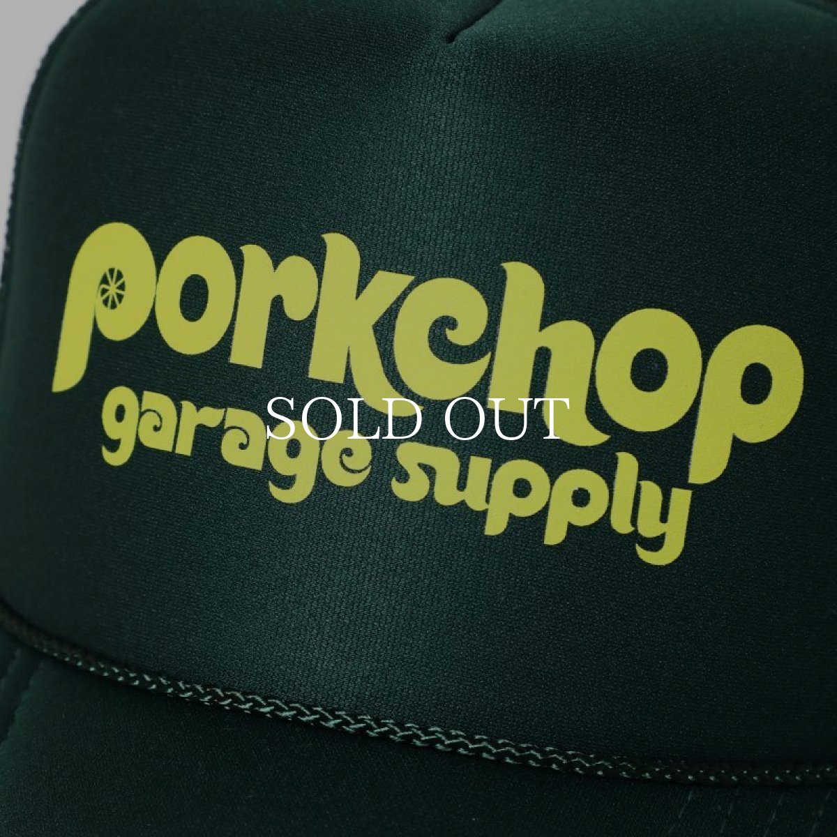 画像7: PORKCHOP GARAGE SUPPLY  WHEEL LOGO MESH CAP (7)