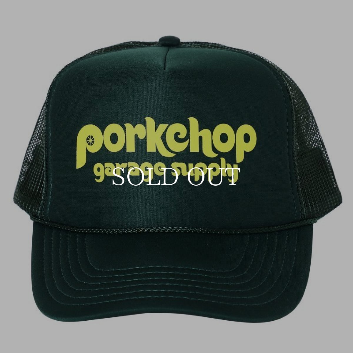 画像5: PORKCHOP GARAGE SUPPLY  WHEEL LOGO MESH CAP (5)
