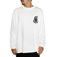 画像8: CALEE  LUCKY SKULL RING LOGO DROP SHOULDER L/S TEE (8)