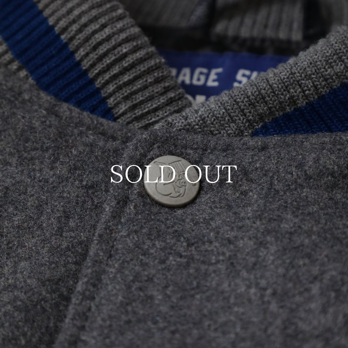 画像13: PORKCHOP GARAGE SUPPLY  MELTON VARSITY JACKET (13)