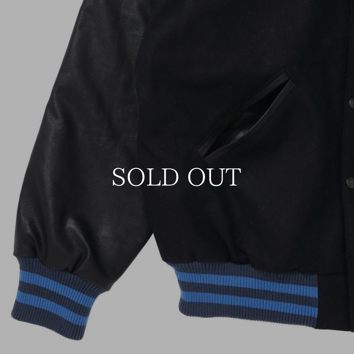 画像4: PORKCHOP GARAGE SUPPLY  MELTON VARSITY JACKET (4)