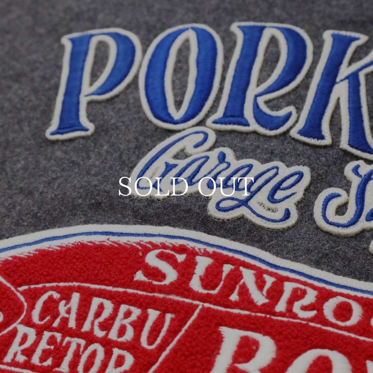 画像17: PORKCHOP GARAGE SUPPLY  MELTON VARSITY JACKET (17)