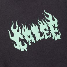 画像4: CALEE  FLAME DRAGON LOGO CREW NECK SW (4)