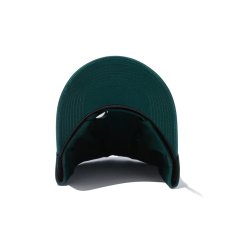 画像4: NEW ERA  9TWENTY ウォッシュドコットン ベーシック ダークグリーン × ホワイト (4)