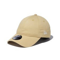 画像1: NEW ERA  9TWENTY ウォッシュドコットン ベーシック ベガスゴールド × ホワイト (1)