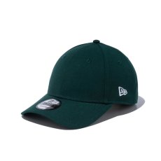 画像1: NEW ERA  9FORTY ベーシック ダークグリーン × ホワイト (1)