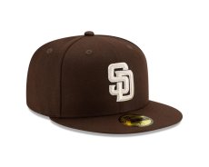 画像3: NEW ERA  59FIFTY MLB オンフィールド サンディエゴ・パドレス オルタネイト バーントウッド (3)