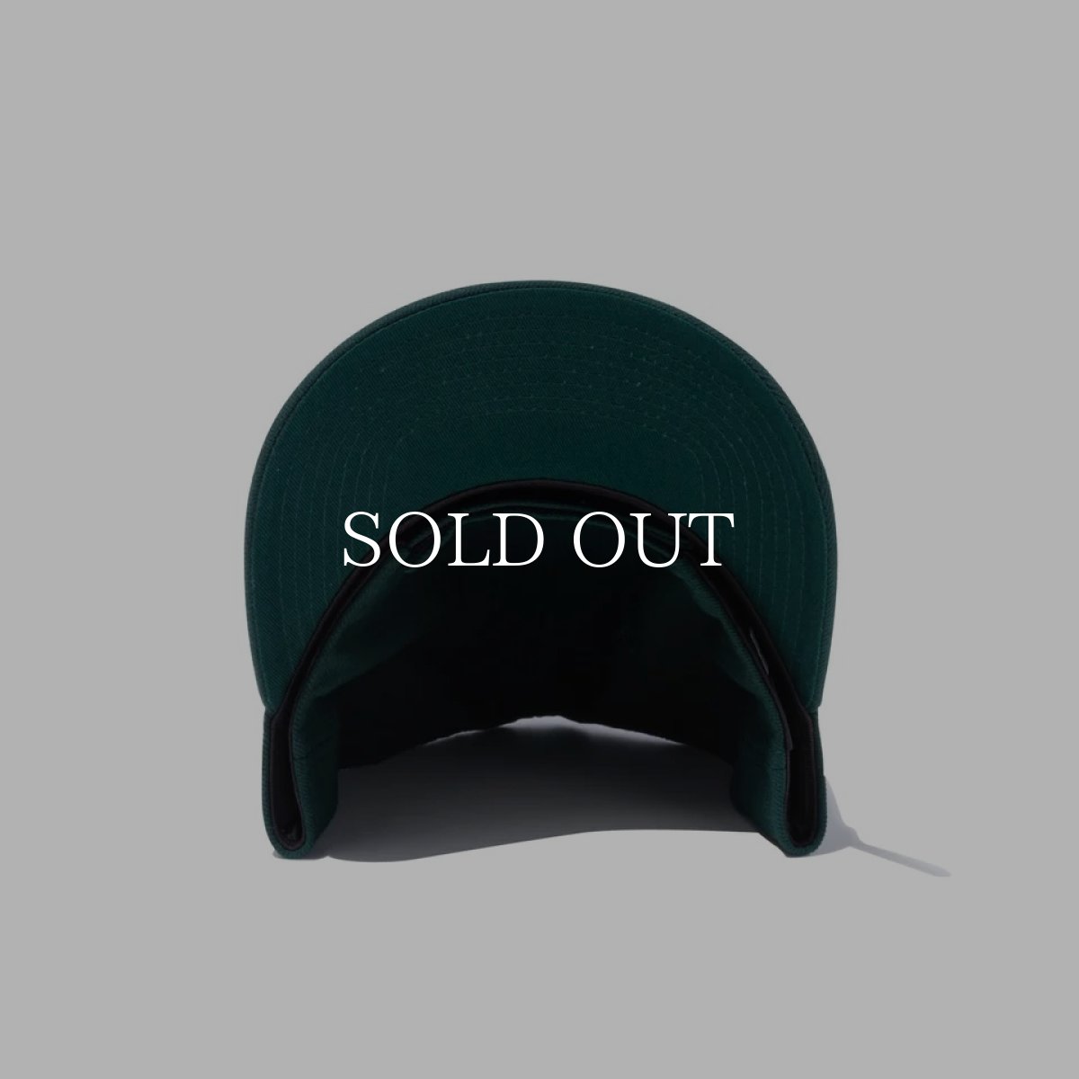 画像4: NEW ERA  9FORTY ベーシック ダークグリーン × ホワイト (4)