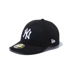 画像1: NEW ERA  LP 59FIFTY ニューヨーク・ヤンキース ブラック × スノーホワイト (1)