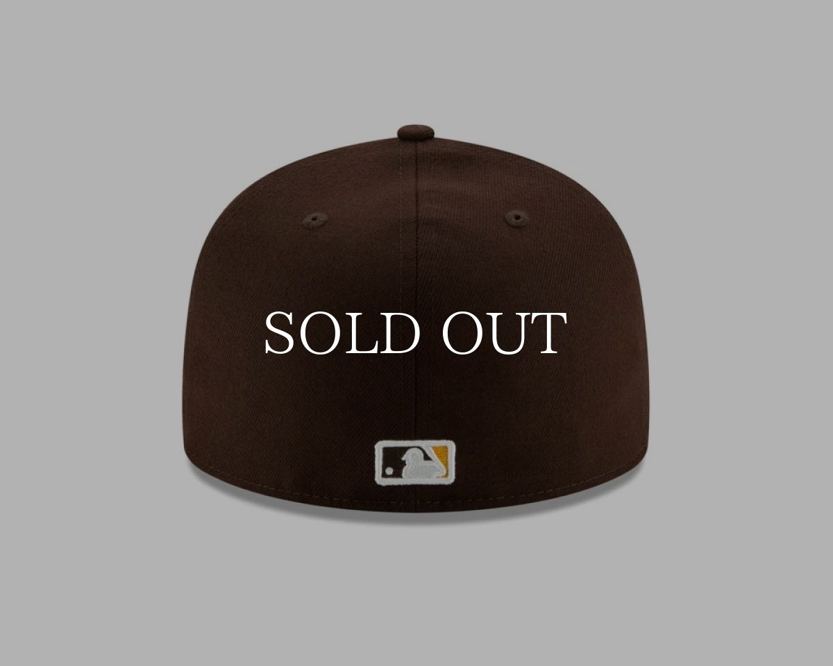画像4: NEW ERA  59FIFTY MLB オンフィールド サンディエゴ・パドレス オルタネイト バーントウッド (4)