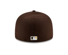 画像4: NEW ERA  59FIFTY MLB オンフィールド サンディエゴ・パドレス オルタネイト バーントウッド (4)