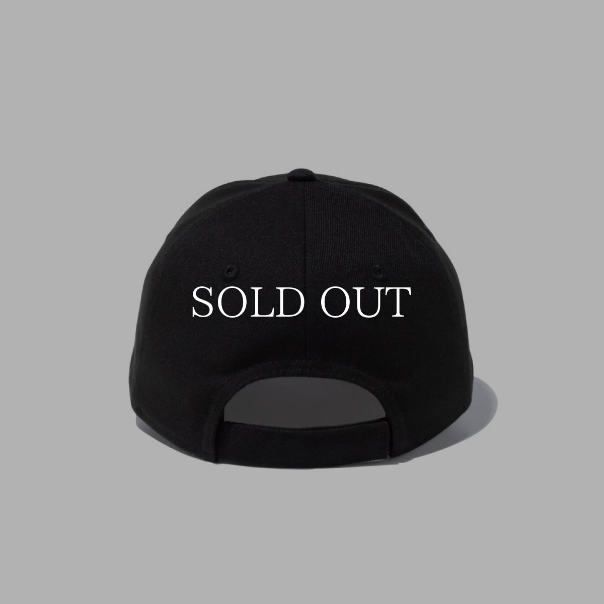 画像3: NEW ERA  9FORTY ワードマークロゴ ブラック × ホワイト (3)