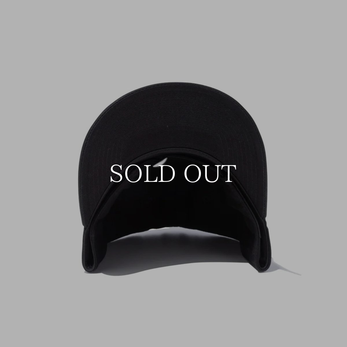 画像4: NEW ERA  9THIRTY ワードマークロゴ ノンウォッシュコットン ブラック × ホワイト (4)