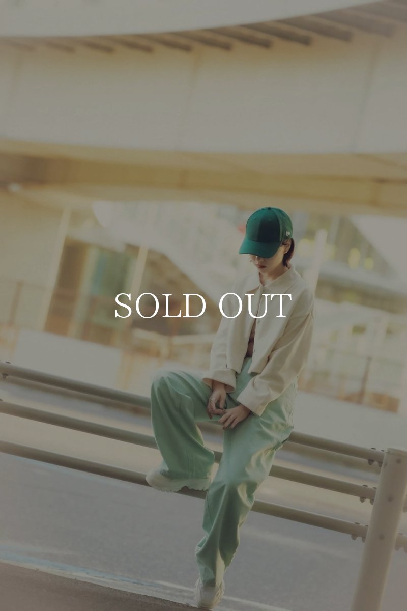 画像5: NEW ERA  9FORTY ベーシック ダークグリーン × ホワイト (5)