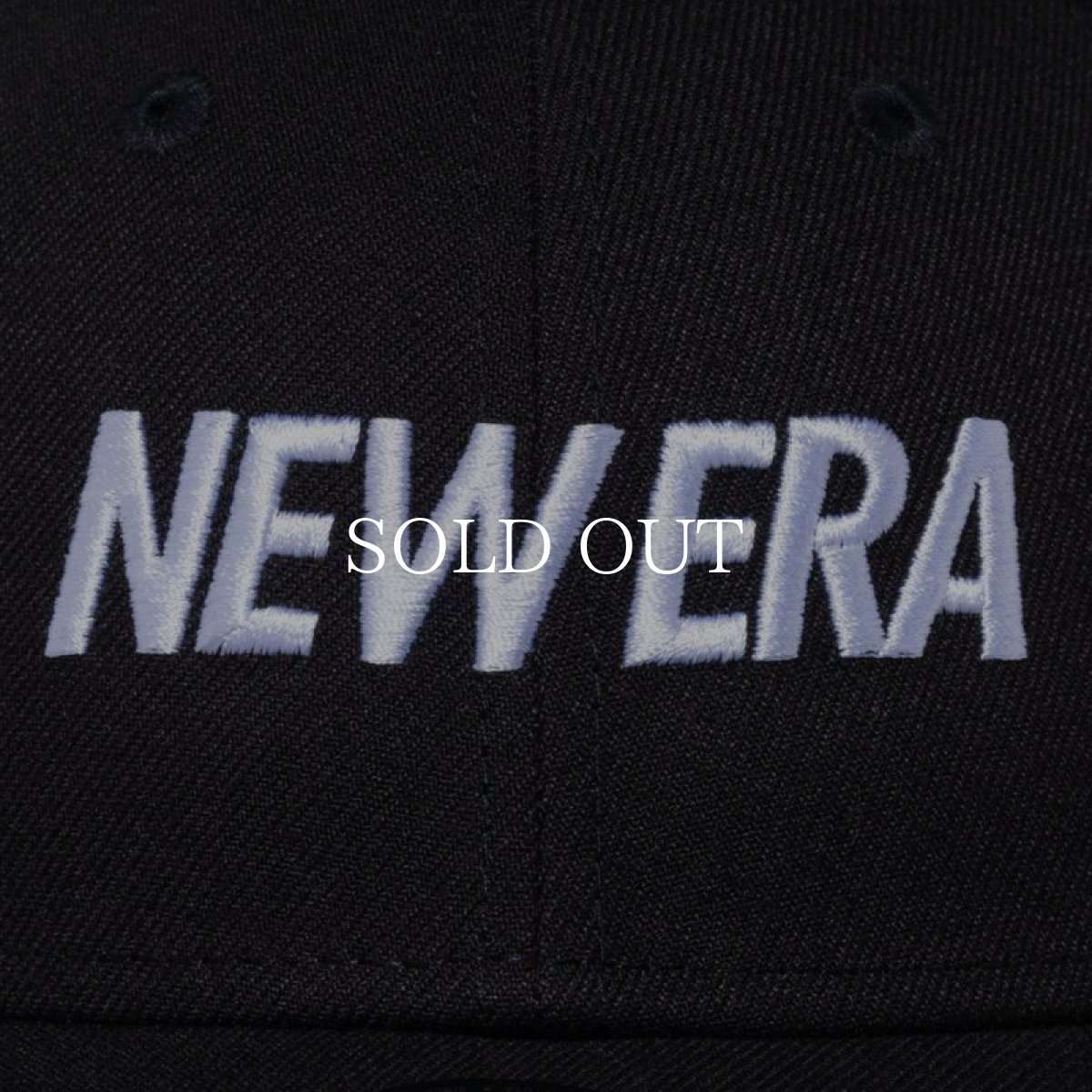 画像5: NEW ERA  9FORTY ワードマークロゴ ブラック × ホワイト (5)
