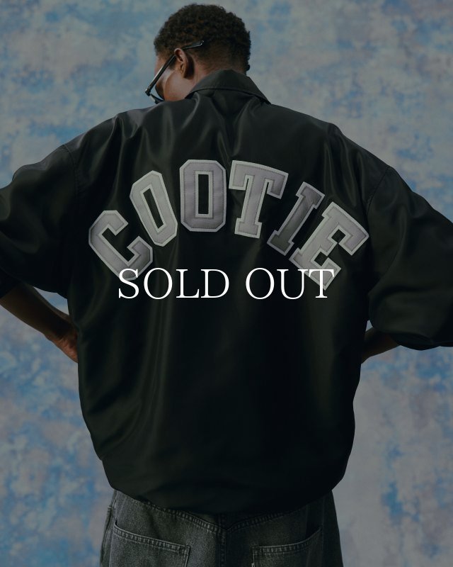 【希少】Cootie ナイロン　コーチ　ジャケット　刺繍　ロゴ　Sサイズ COOTIE PRODUCTIONS Nylon Coach Jacket CTE-23A226 公式通販