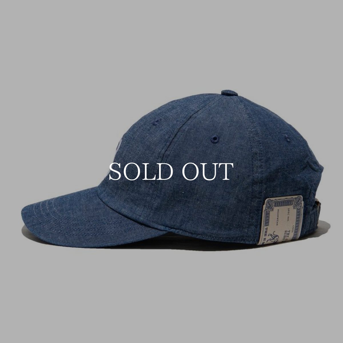 画像3: THE H.W.DOG&CO.  WASH DENIM UNION CAP (3)