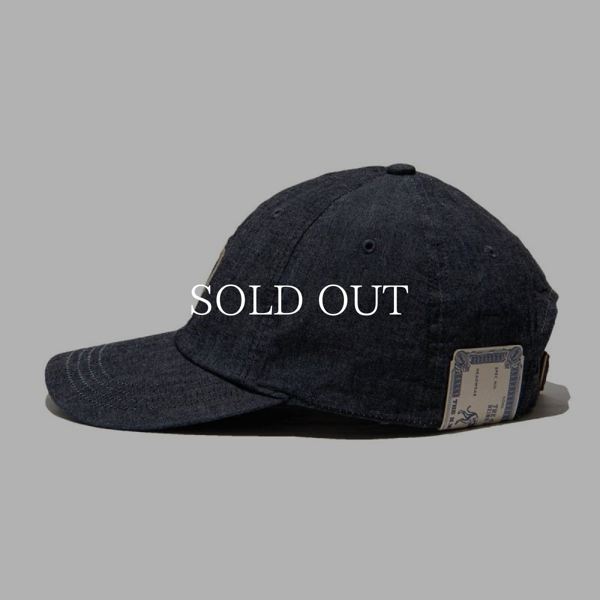 画像8: THE H.W.DOG&CO.  WASH DENIM UNION CAP (8)