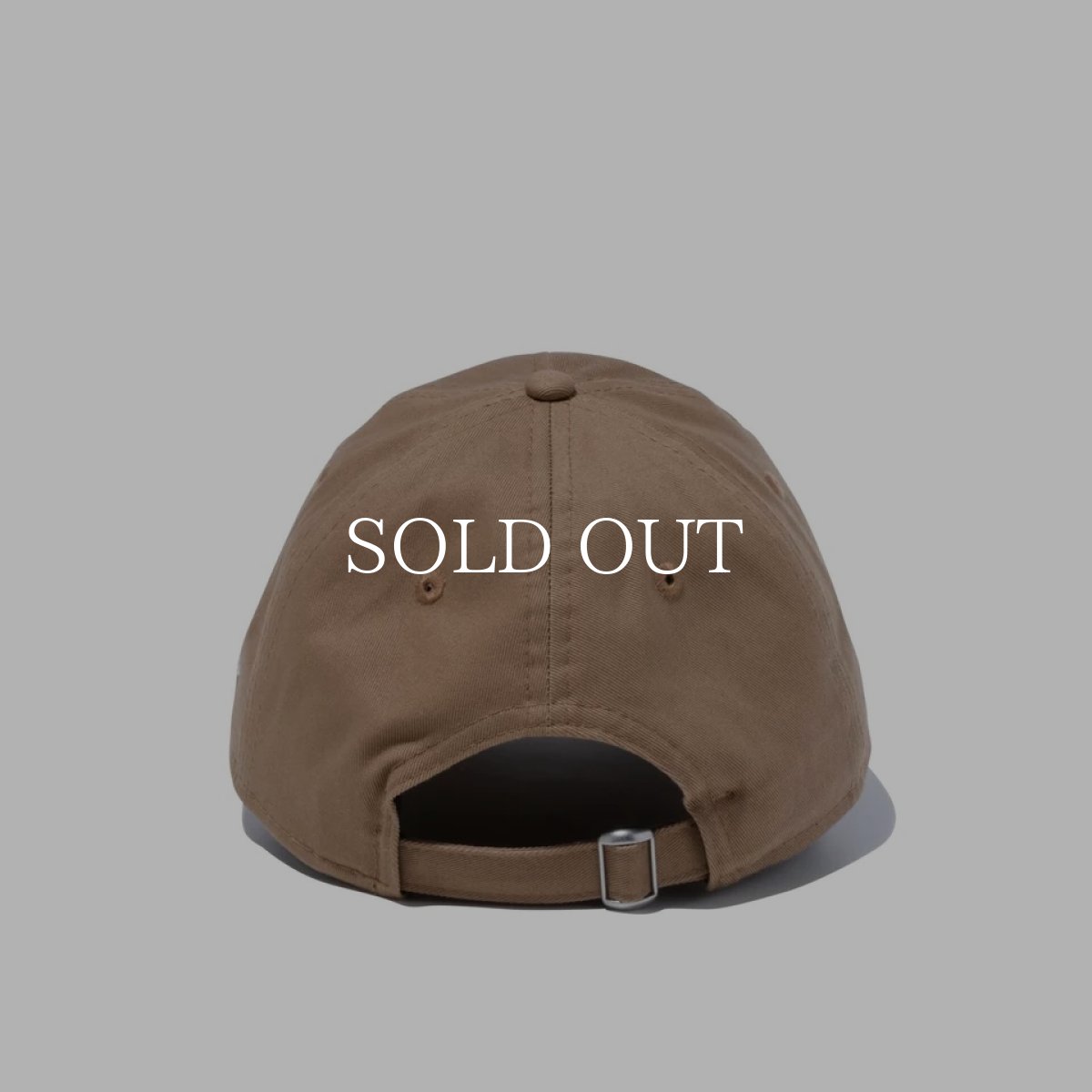 画像3: NEW ERA  9THIRTY クロスストラップ ベーシック ノンウォッシュコットン カーキ ホワイトフラッグ (3)