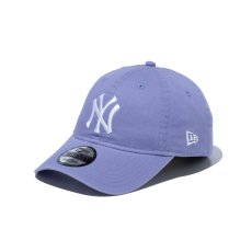 画像1: NEW ERA  9TWENTY ニューヨーク・ヤンキース ラベンダー × ホワイト (1)