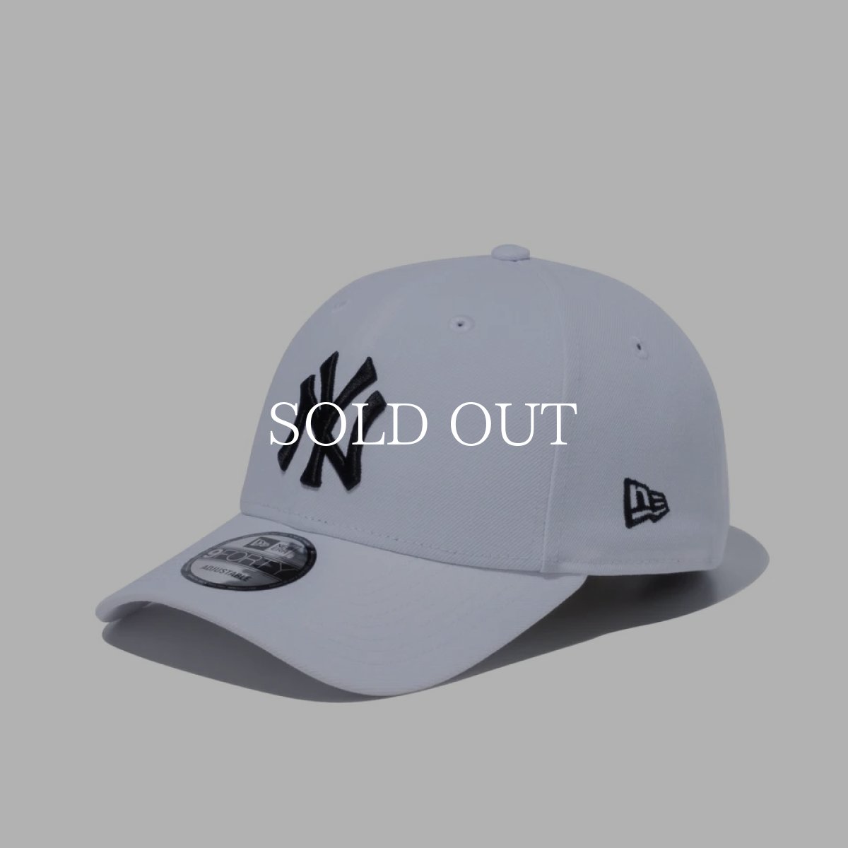 画像1: NEW ERA  9FORTY ニューヨーク・ヤンキース ホワイト × ブラック (1)