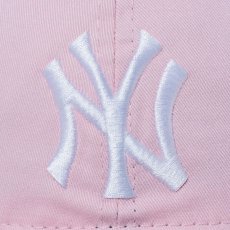 画像6: NEW ERA  9TWENTY ニューヨーク・ヤンキース ピンク × ホワイト (6)
