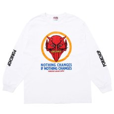 画像1: PORKCHOP GARAGE SUPPLY  NOTHING DEVIL L/S TEE (1)