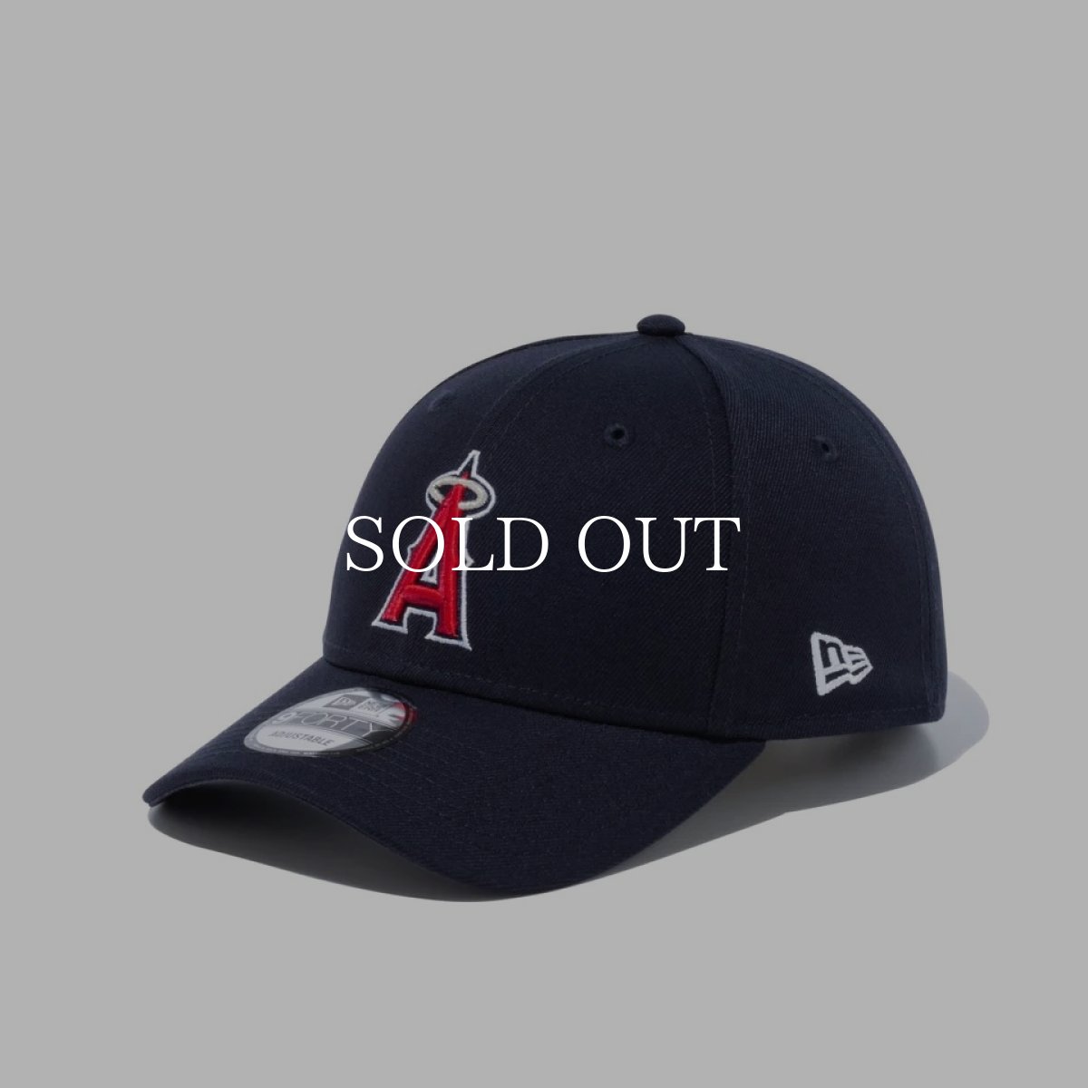 画像1: NEW ERA  9FORTY ロサンゼルス・エンゼルス ネイビー × チームカラー (1)