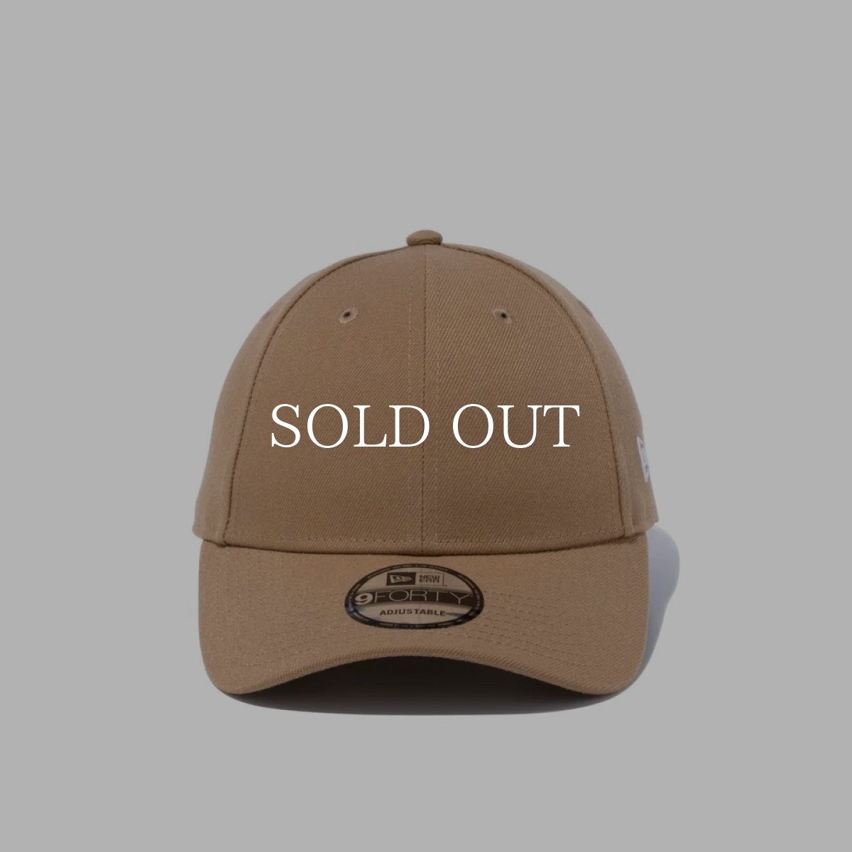 画像2: NEW ERA  9FORTY ベーシック カーキ × ホワイト (2)