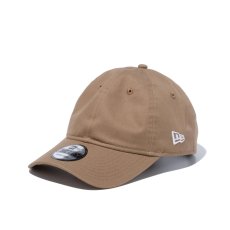 画像1: NEW ERA  9THIRTY クロスストラップ ベーシック ノンウォッシュコットン カーキ ホワイトフラッグ (1)